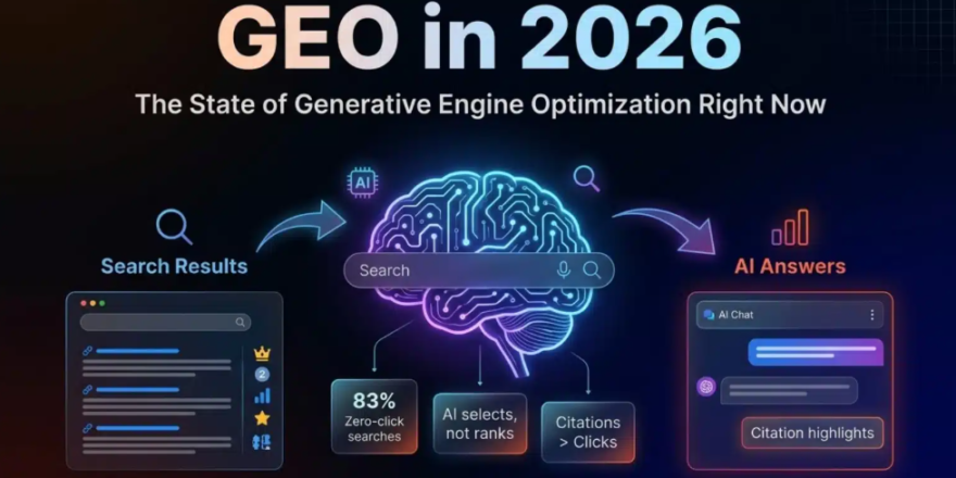 A 3D visualization of Generative Engine Optimization (GEO) trends in the Pakistan SEO market for 2026