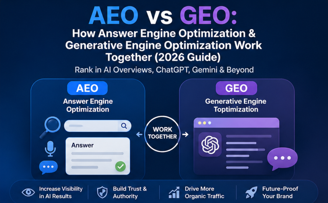 AEO vs GEO: Answer & Generative Optimization Guide 2026