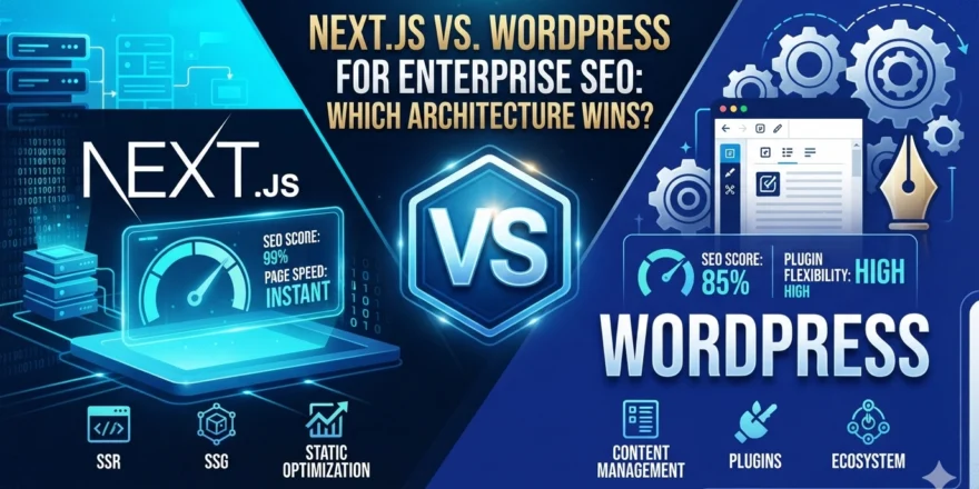 Next.js vs. WordPress for Enterprise SEO Which Architecture Wins